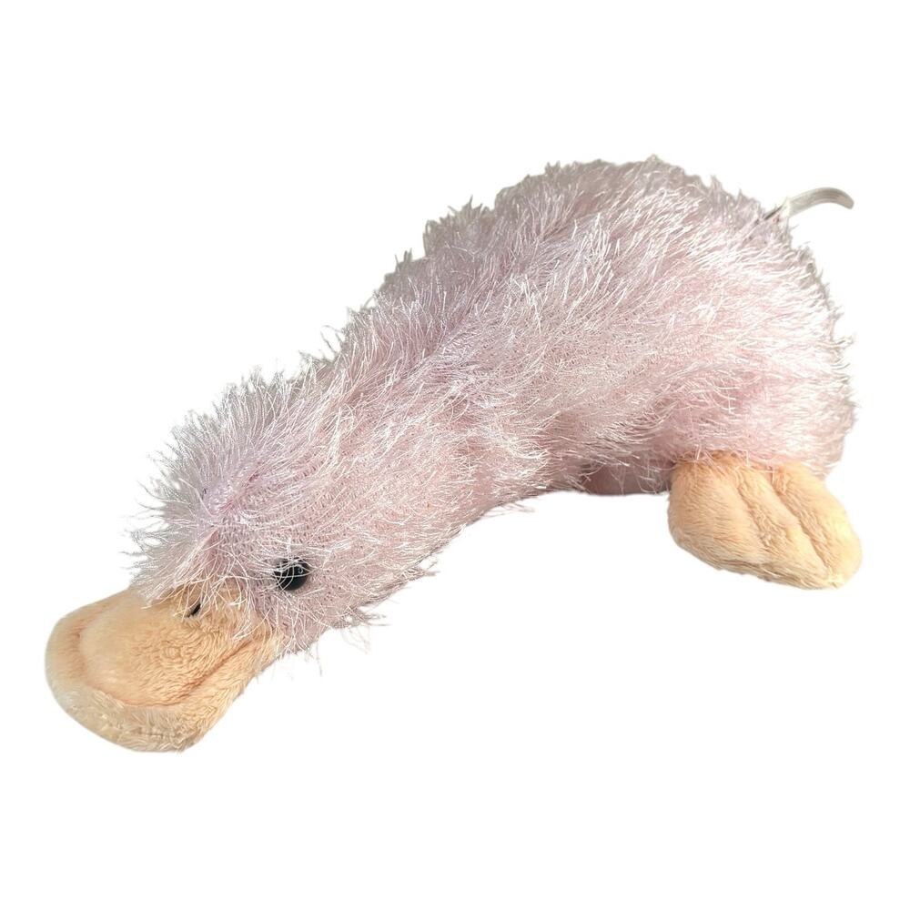 2008 WEBKINZ "Pink Googles" Plush Stuffed Animal Toy Retired HM208 GANZ NO CODE
